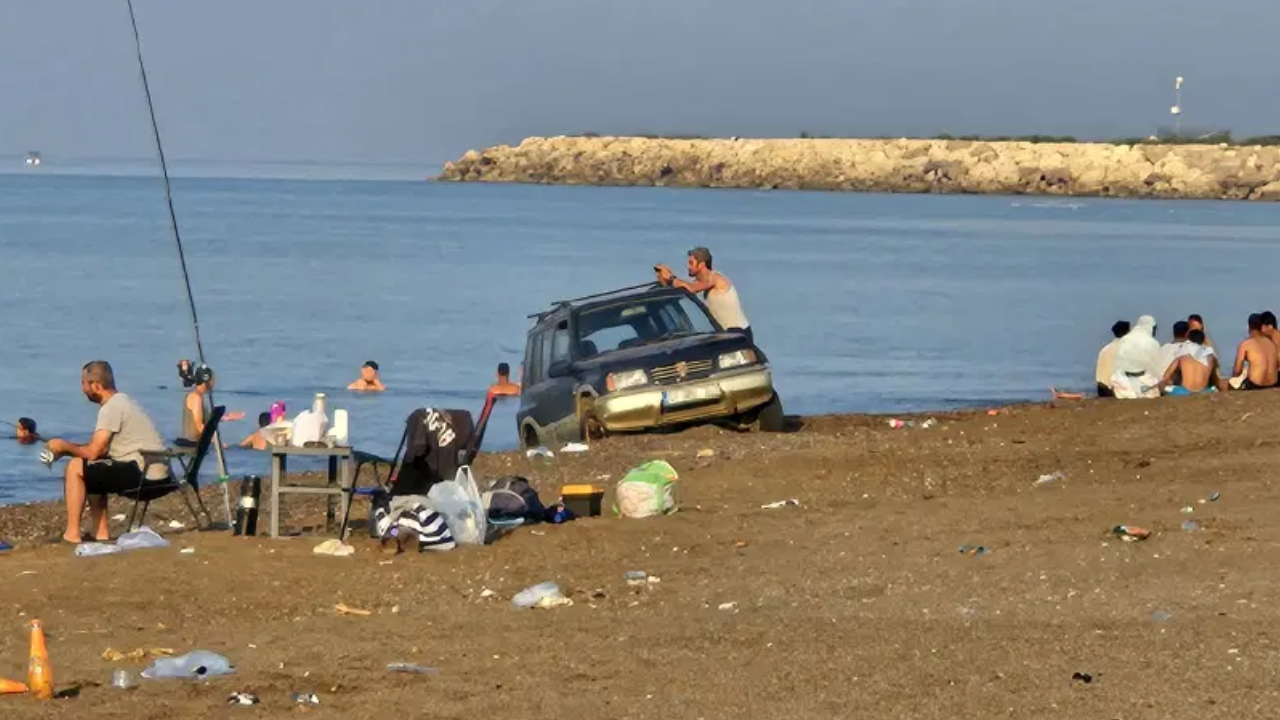 Cezası 700 bin lira ama dinleyen yok: Caretta yuvalama alanına dozer gibi girdiler!