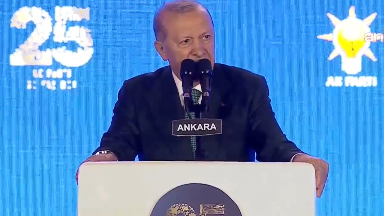 Erdoğan, AK Parti'nin 25 yıl etkinliğinde müjdeleri sıraladı: Gabar'da petrol, Karadeniz'de doğal gaz...