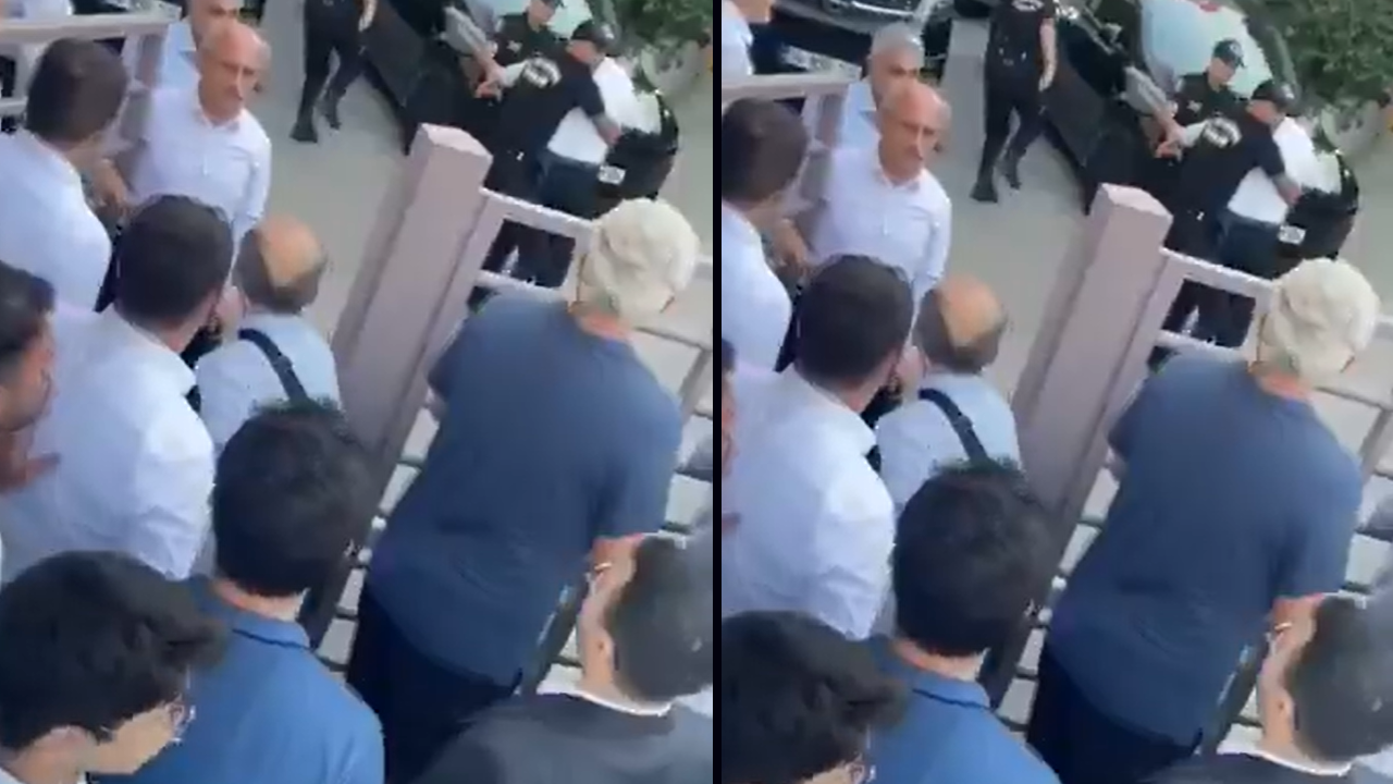 Ümraniye'de Süleymancılara operasyon: Bina önünde polisle arbede çıktı!