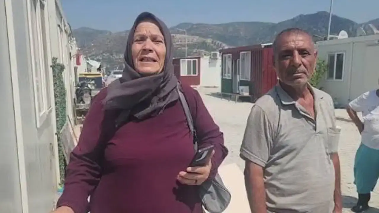 Hatay'da konteyner kentten çık baskısı: Evim yok, gidecek yerimiz yok,  yaşlıyız, sokağa mı atacaklar?