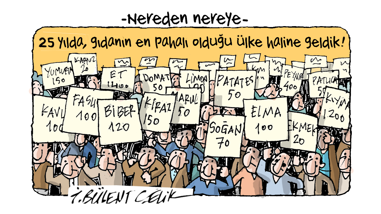 İ. Bülent Çelik'in 17 Ağustos 2026 tarihli karikatürü