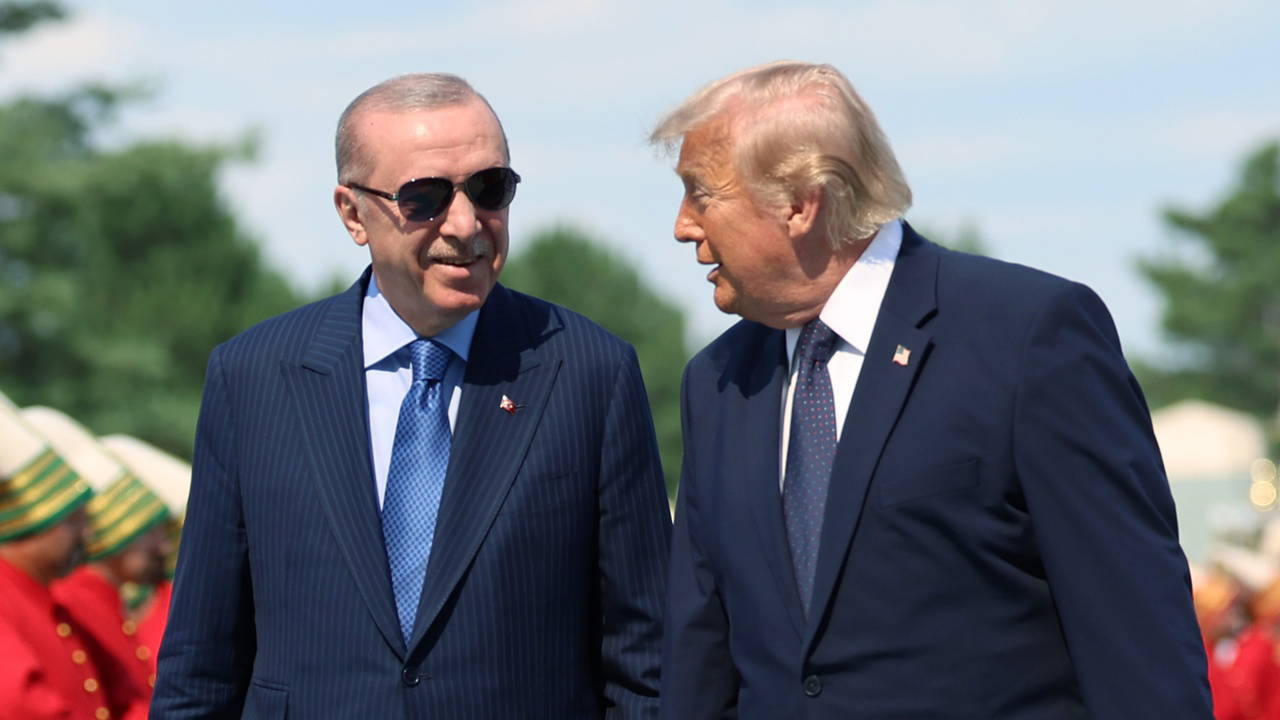 Erdoğan, ABD Başkanı Trump ile görüştü