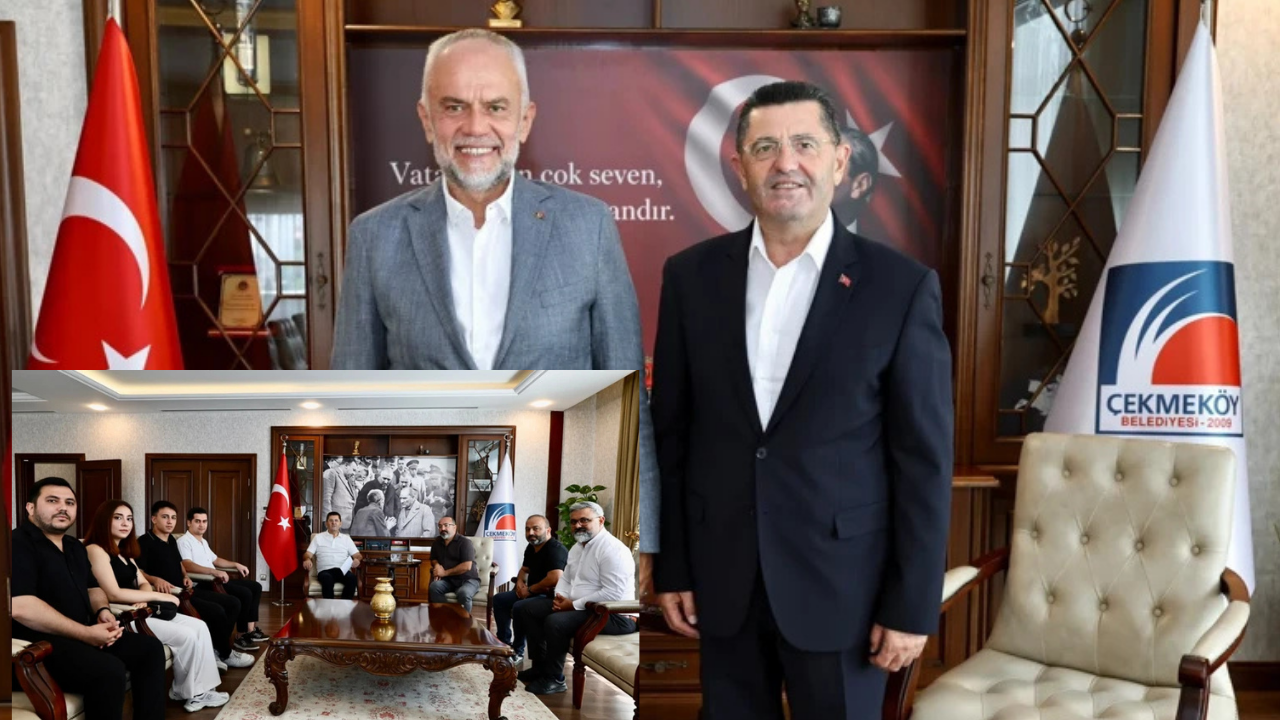 Eski CHP'li başkanın transferi şimdi tamamlandı: AK Parti'ye geçti vatandaşı dinleyen Atatürk portresi kaldırıldı