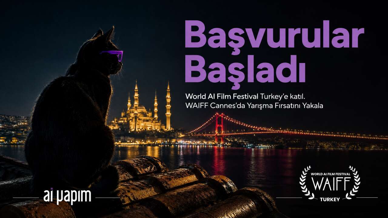 Türkiye’nin yapay zekâ filmleri Cannes için yarışacak
