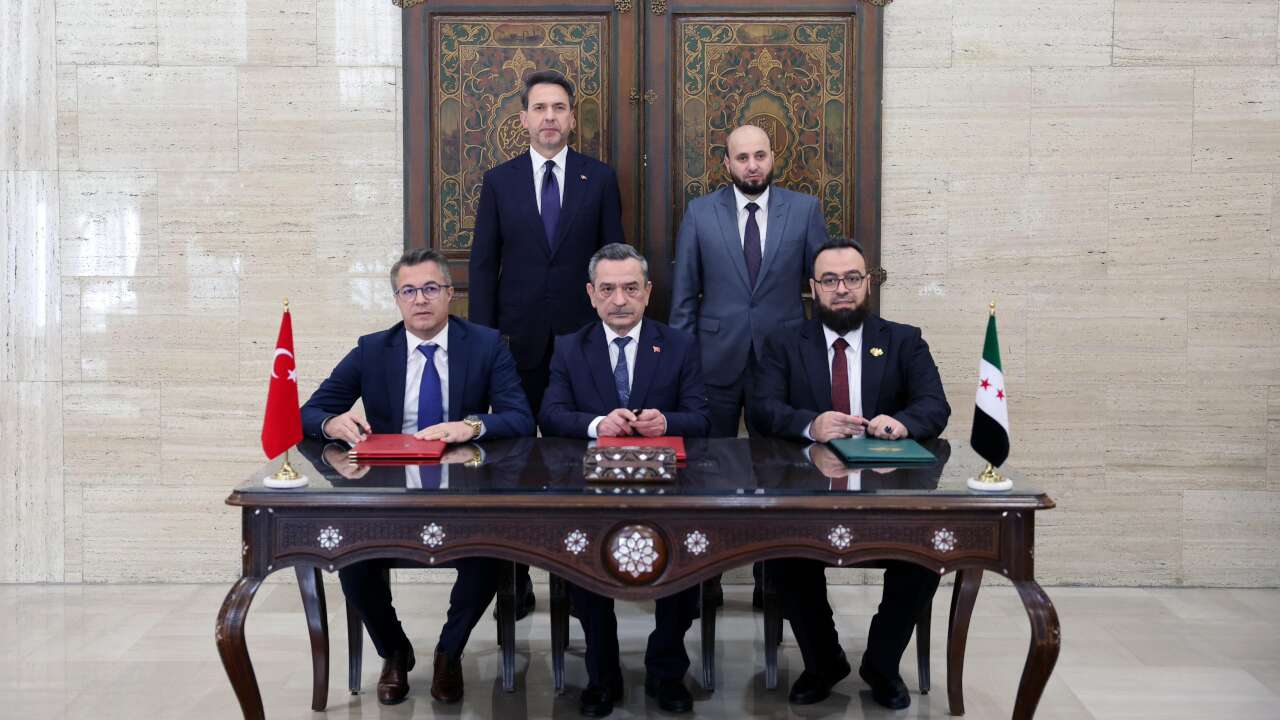 Türkiye ile Suriye arasında maden ve enerji anlaşması