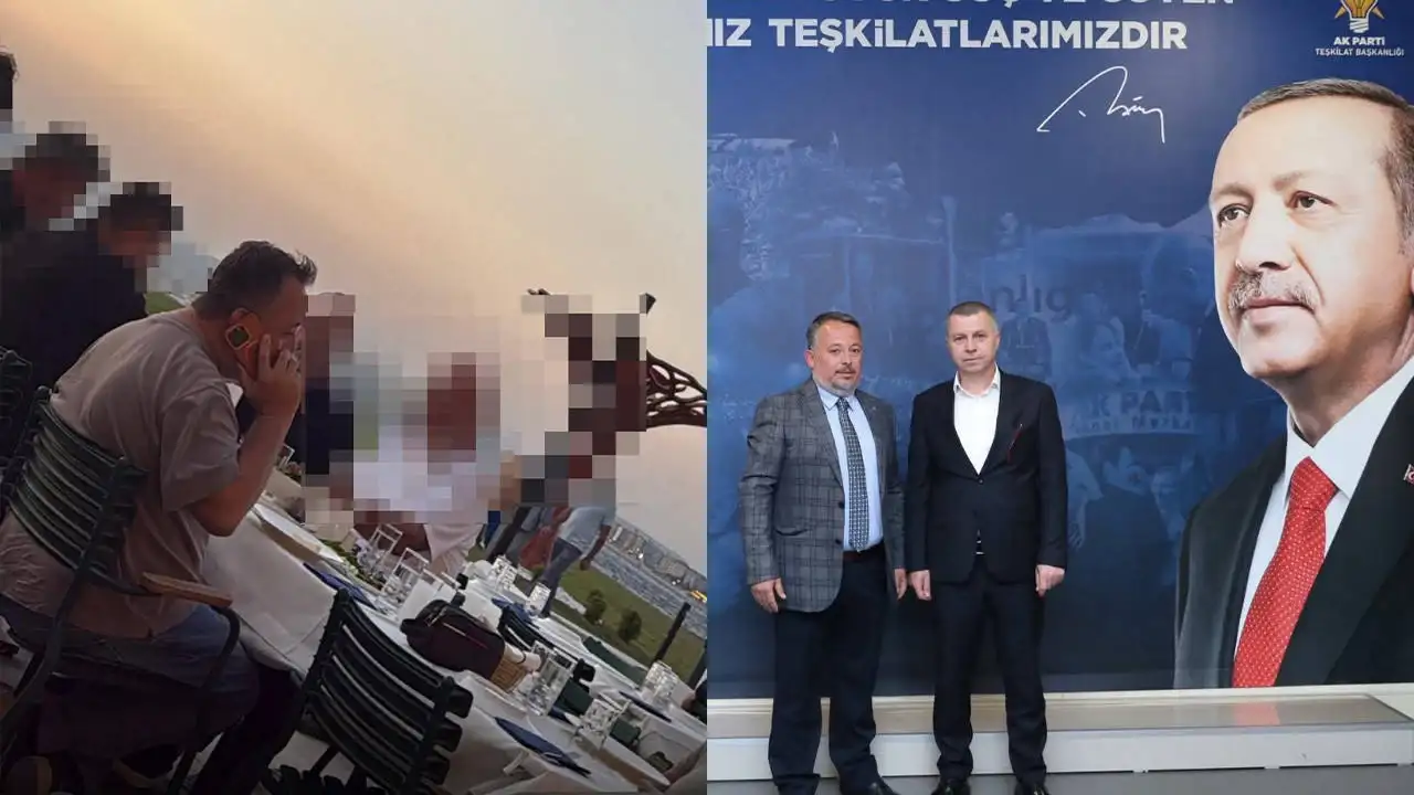 AK Parti'de görevden alınma: İçki içerken fotoğrafı çekildi...
