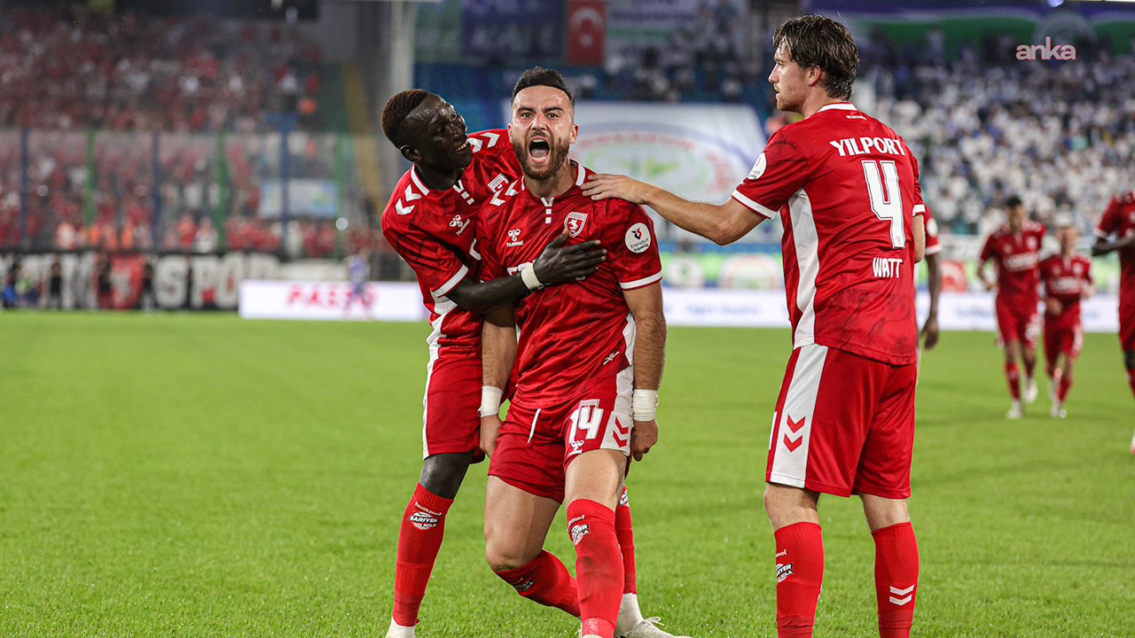 Karadeniz derbisinde kazanan Samsunspor oldu