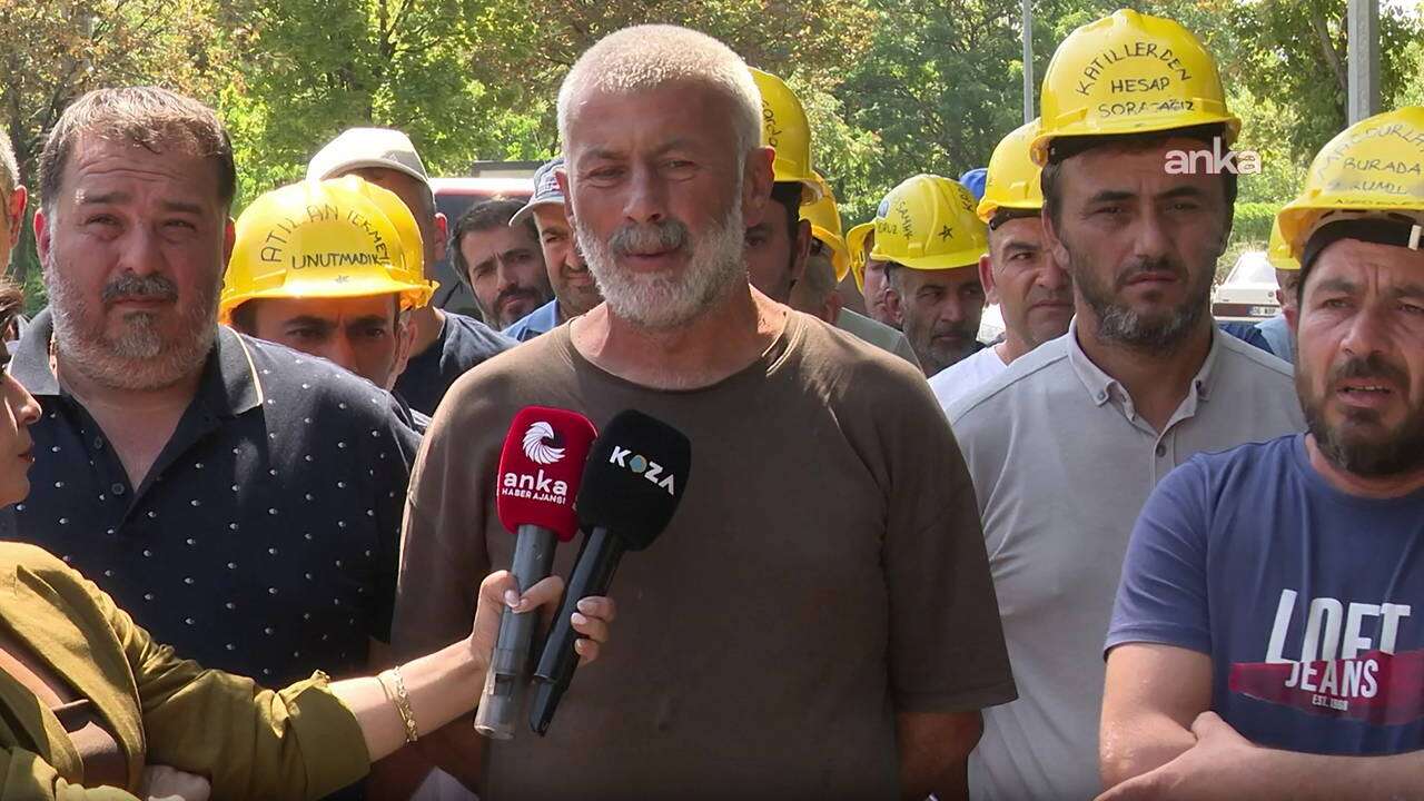 Madencilerin Bakanlık önündeki eylemi: 'Yarın direnişin 5. etabına geçiyoruz'