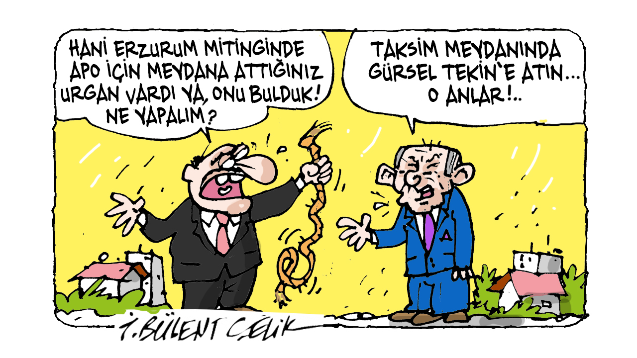 İ. Bülent Çelik'in 25 Ağustos 2026 tarihli karikatürü