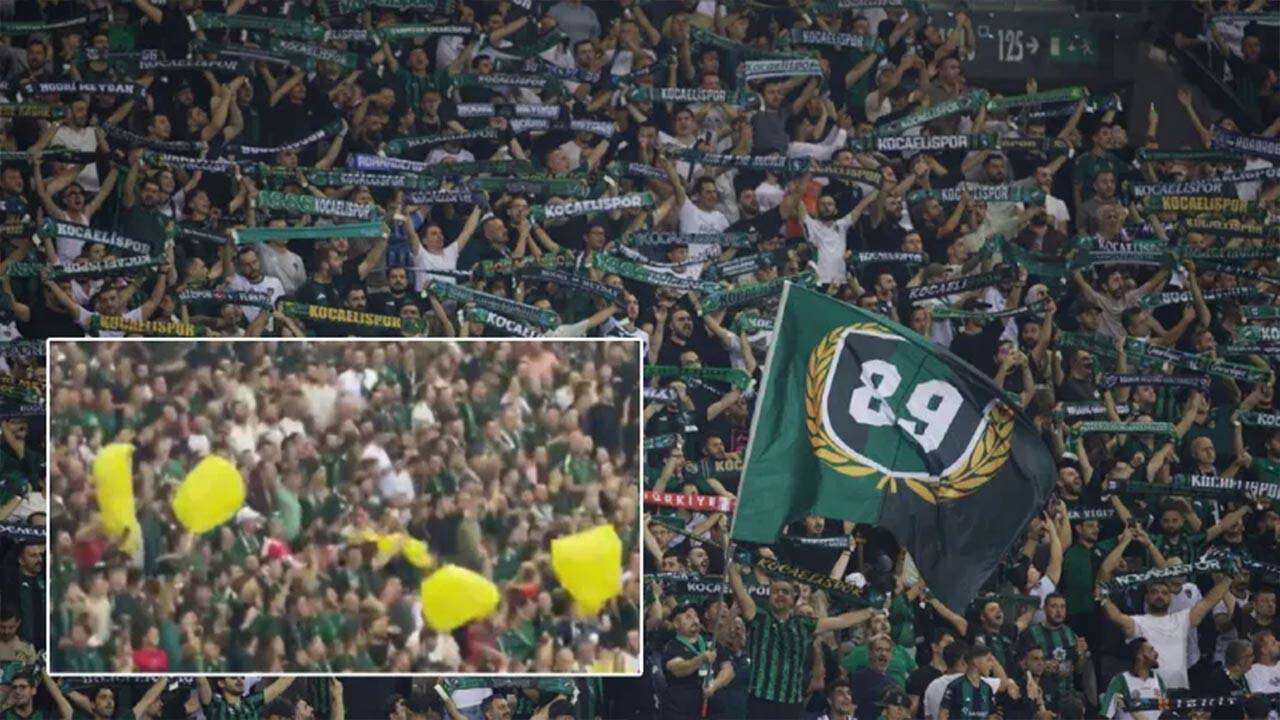 Amedspor maçında ‘sarı torba’ gösterenlere ev hapsi