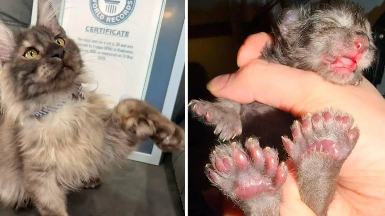 29 parmaklı kedi, 24 yıldır kırılamayan dünya rekorunu kırdı