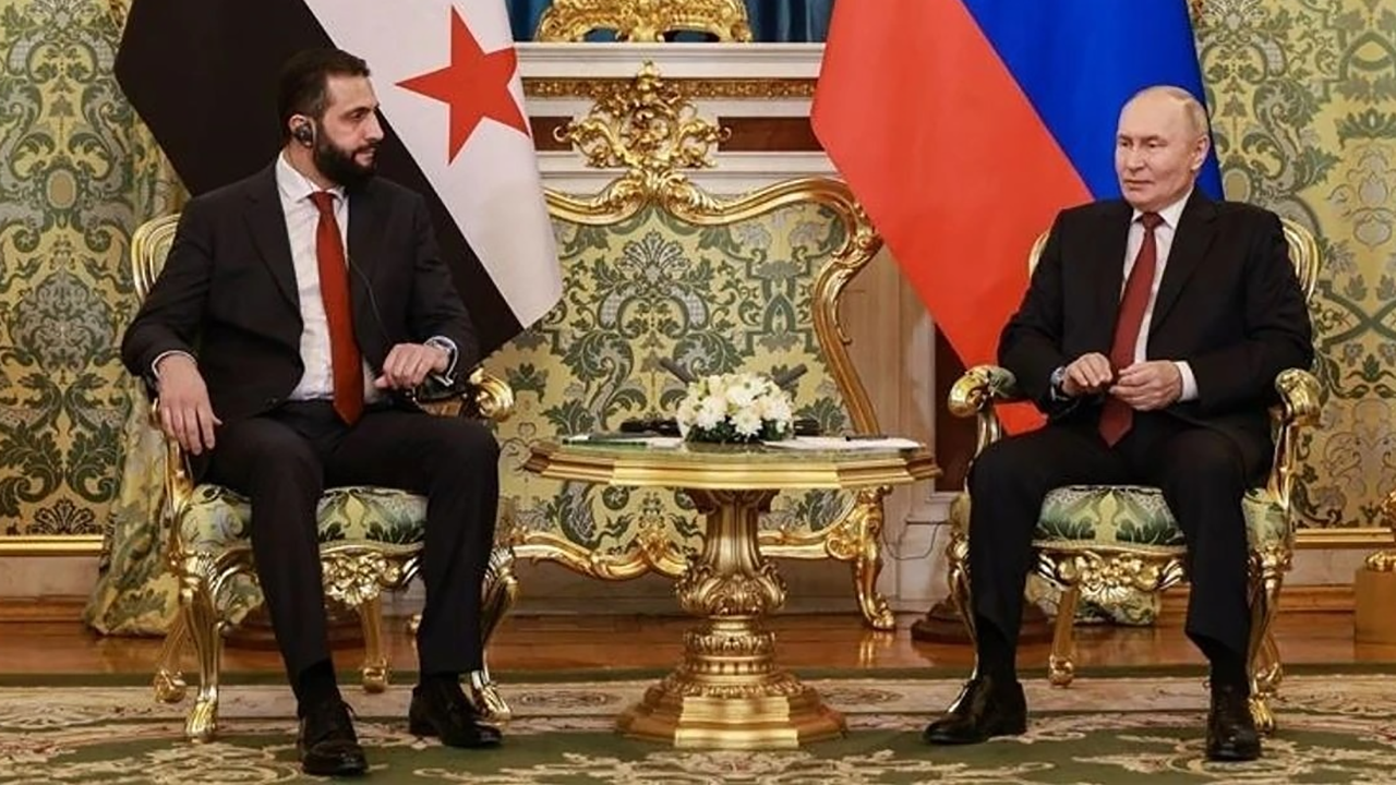 Vladimir Putin ve Ahmed Şara telefonda görüştü: Rusya'dan İsrail'e tepki