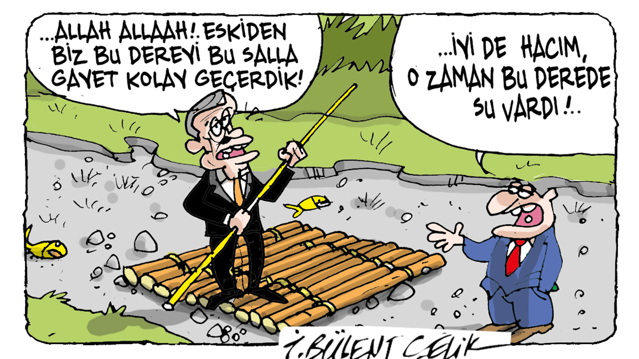 İ. Bülent Çelik'in 28 Ağustos 2026 tarihli karikatürü