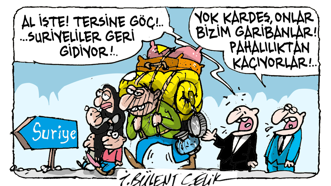 İ. Bülent Çelik'in 31 Ağustos 2026 tarihli karikatürü
