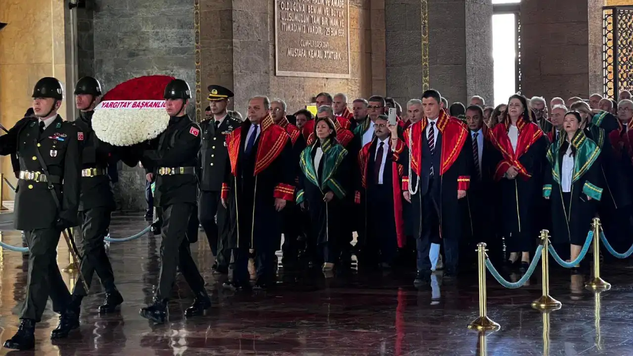 Yargıtay üyelerinden Anıtkabir’e ziyaret
