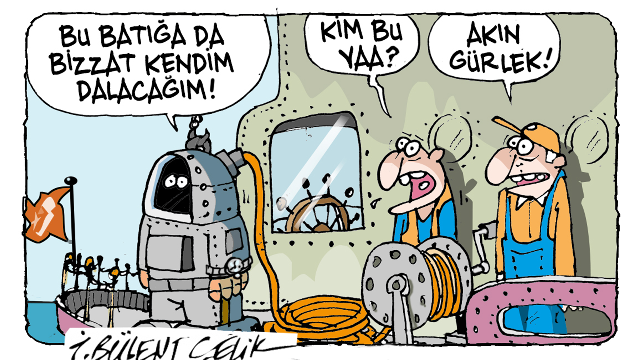 İ. Bülent Çelik'in 3 Eylül 2026 tarihli karikatürü