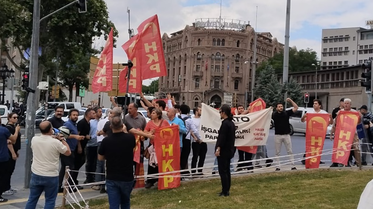 NATO'yu protesto eden HKP üyelerine dava açıldı