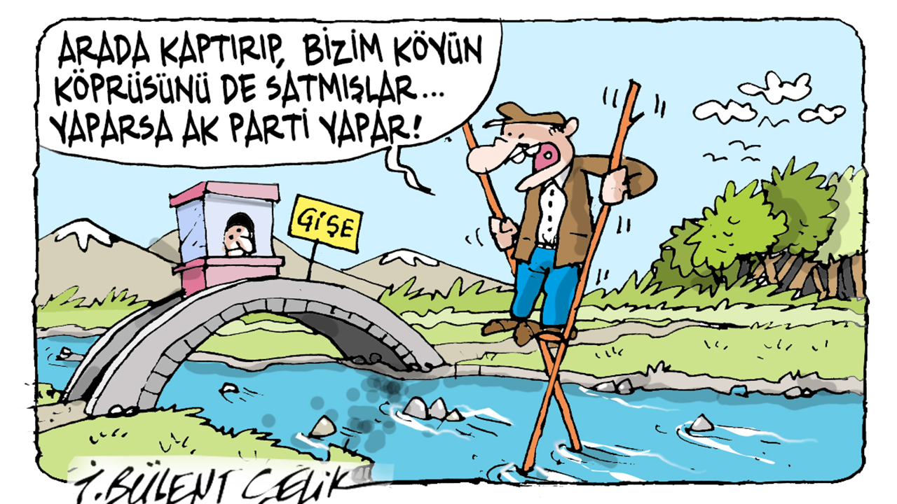 İ. Bülent Çelik'in 6 Eylül 2026 tarihli karikatürü