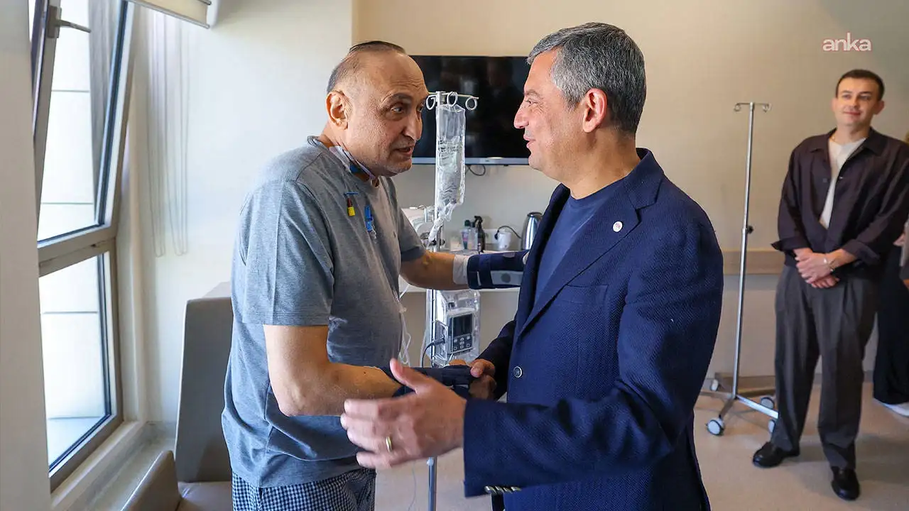 Özel bıçaklanan Meriç'i ziyaret etti