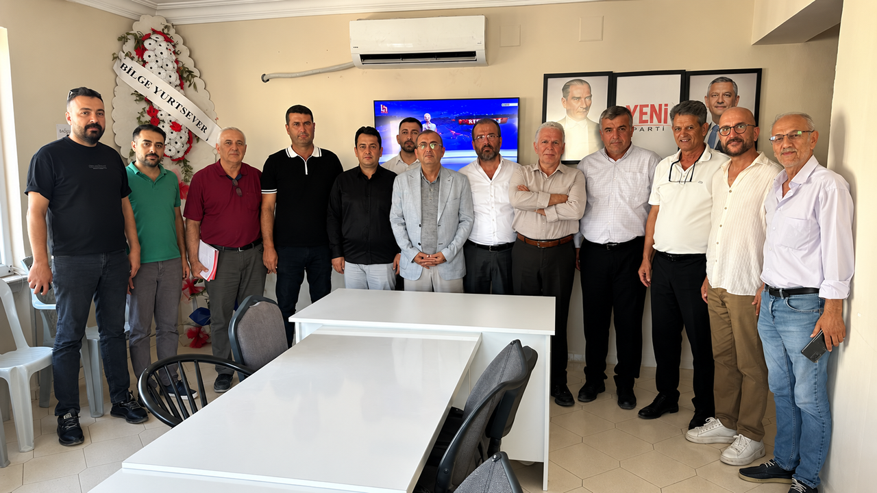 YENİ Parti Kahramanmaraş ilçe başkanlarından ortak karar: Ünal Ateş'i destekleyeceğiz