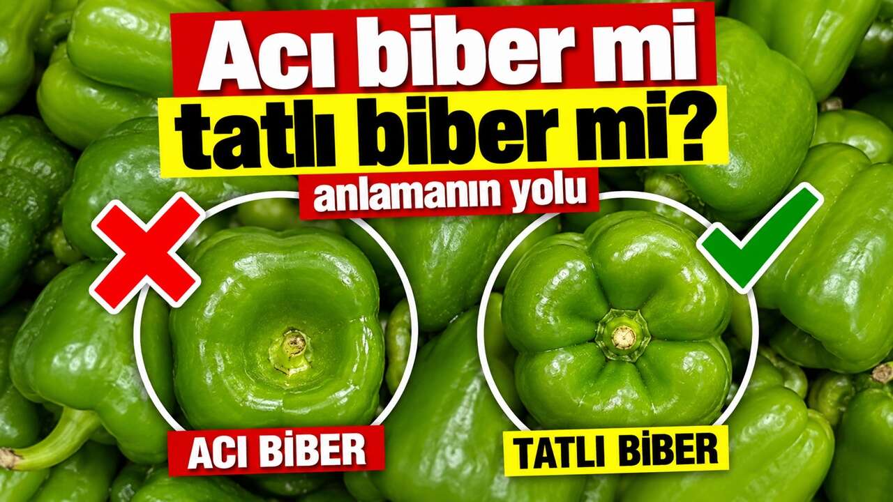 Acı biber mi tatlı biber mi? İşte aşçıların biber seçme yöntemi...
