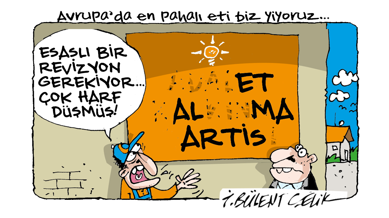 İ. Bülent Çelik'in 8 Eylül 2026 tarihli karikatürü