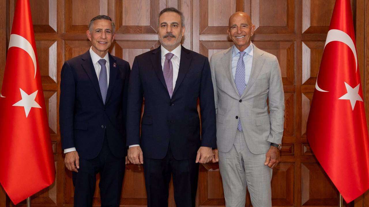 Hakan Fidan, Tom Barrack ile görüştü