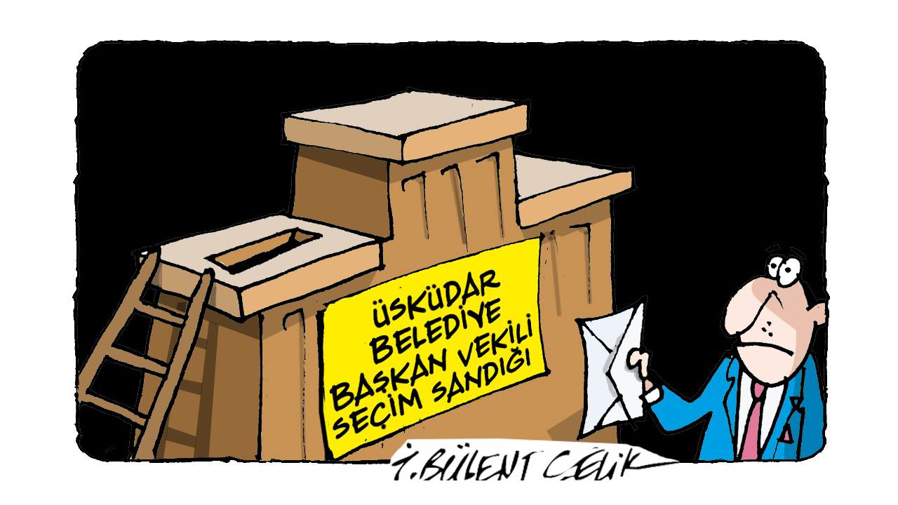 İ. Bülent Çelik'in 9 Eylül 2026 tarihli karikatürü