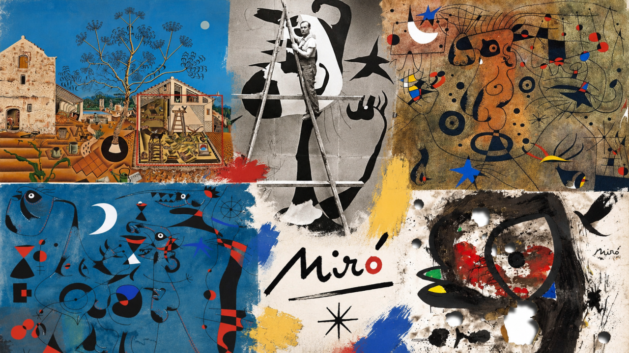 Bir Nokta, Bir Çizgi: Joan Miró'nun Şiiri