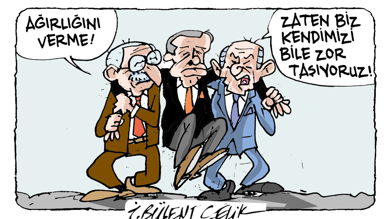 İ. Bülent Çelik'in 13 Eylül 2026 tarihli karikatürü
