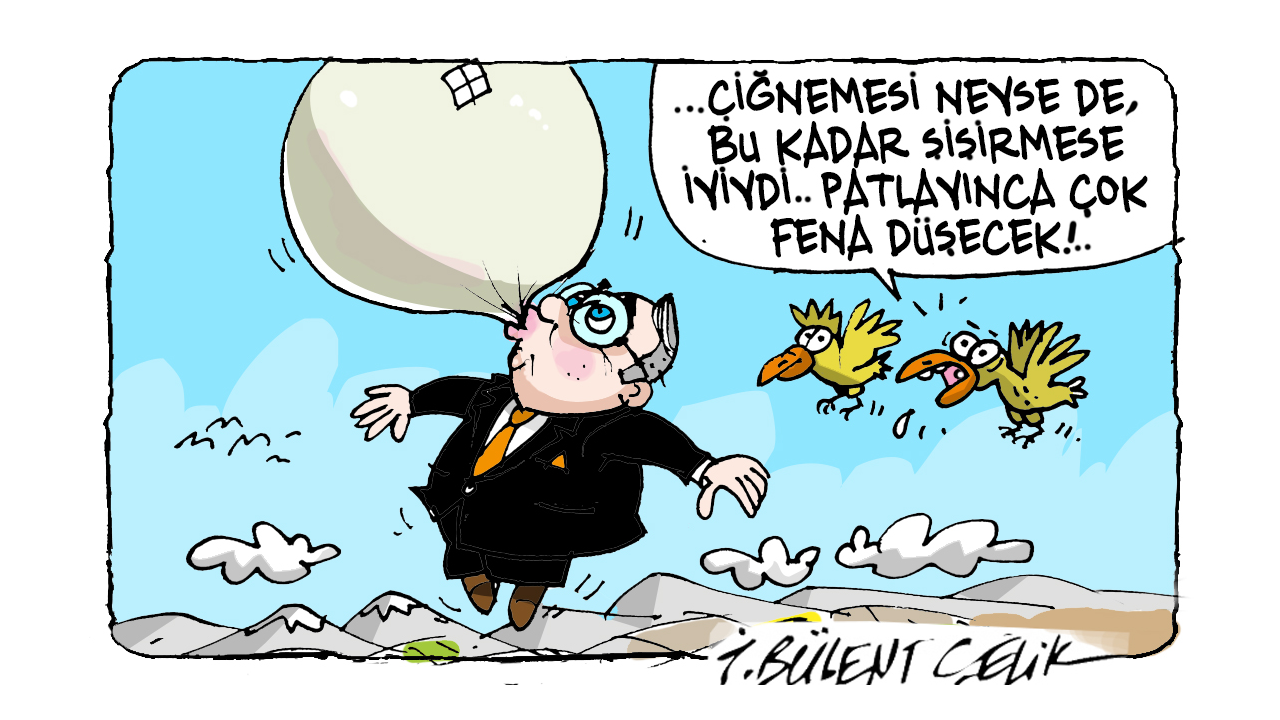 İ. Bülent Çelik'in 14 Eylül 2026 tarihli karikatürü