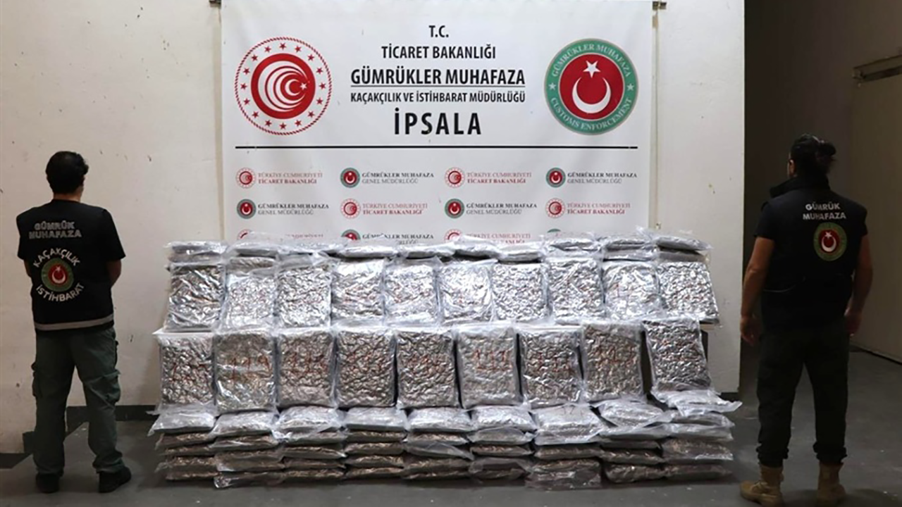 Edirne'de iki gümrük kapısında uyuşturucu operasyonu