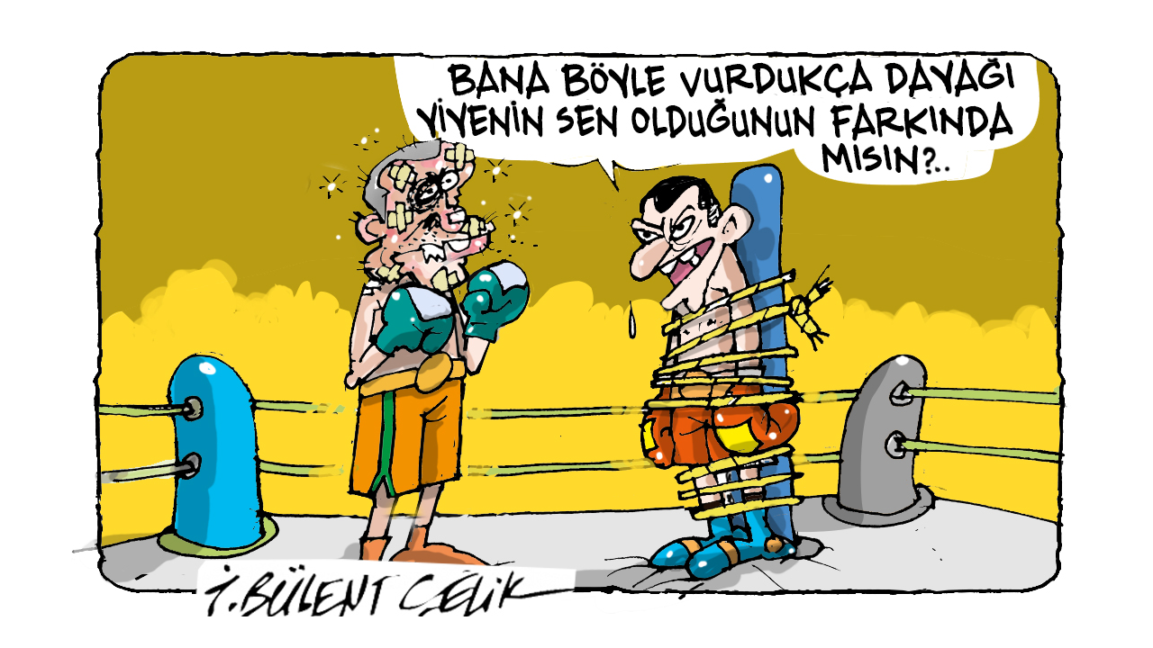 İ. Bülent Çelik'in 15 Eylül 2026 tarihli karikatürü