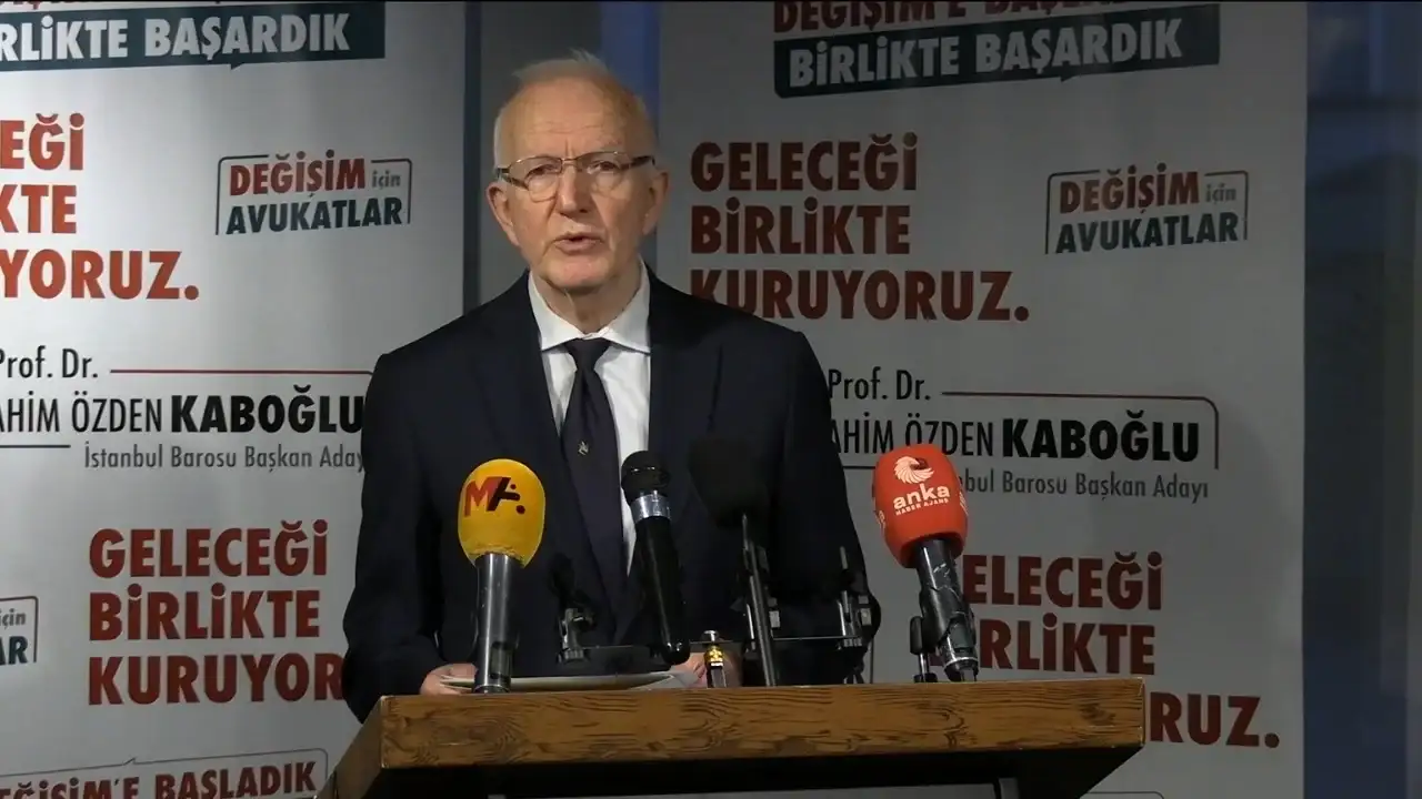 İbrahim Kaboğlu İstanbul Barosu Başkanlığına yeniden aday