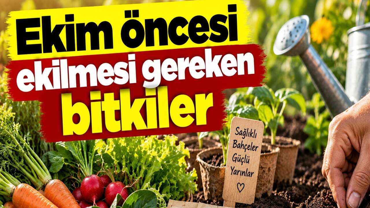 Ekim gelmeden toprağa ekin: Sonbaharda yetişen 6 bitki