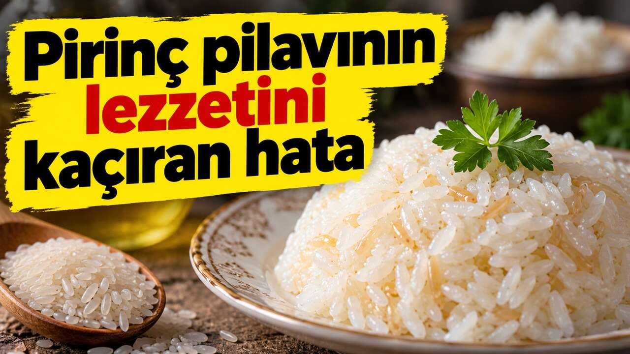 Pirinç pilavının lezzetini kaçıran hata: Tencereye eklemeyin