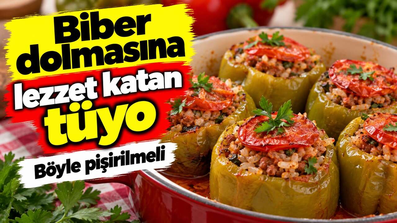 Yıllarca yanlış yapmışız: Biber dolmasına lezzet katan yağ belli oldu