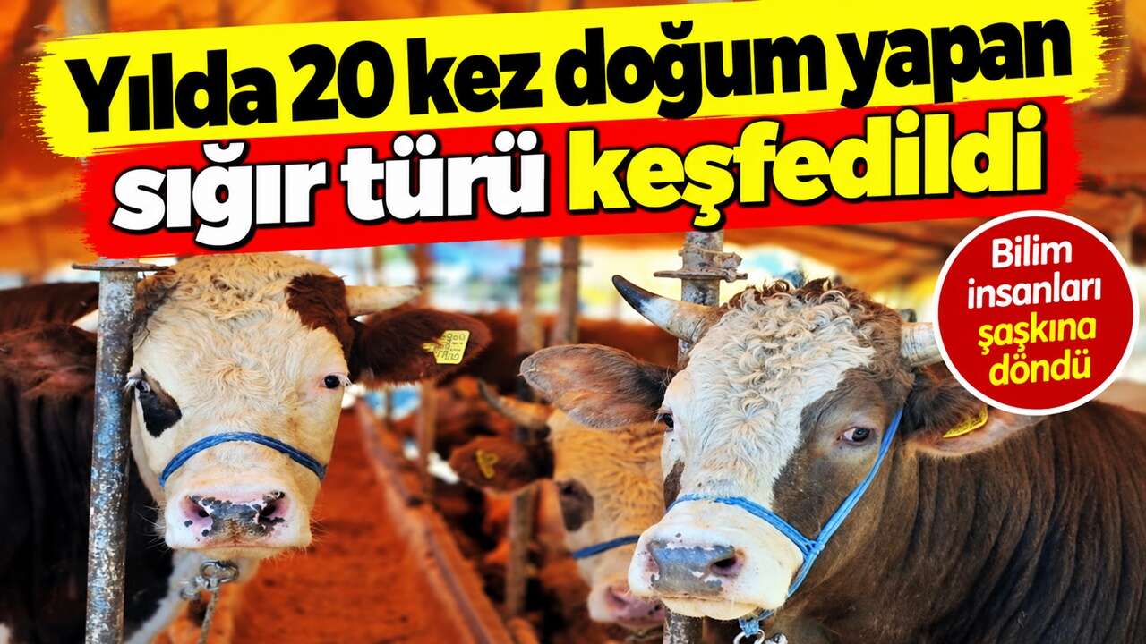 Kırmızı et fiyatlarını düşürecek sığır türü! Yılda 20 kez doğum yapıyormuş