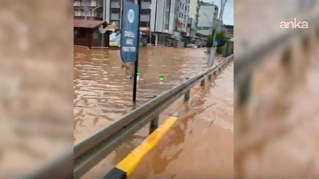 Rize'yi şiddetli yağış vurdu: "7 mahalle ve 9 köyde hasar büyük"