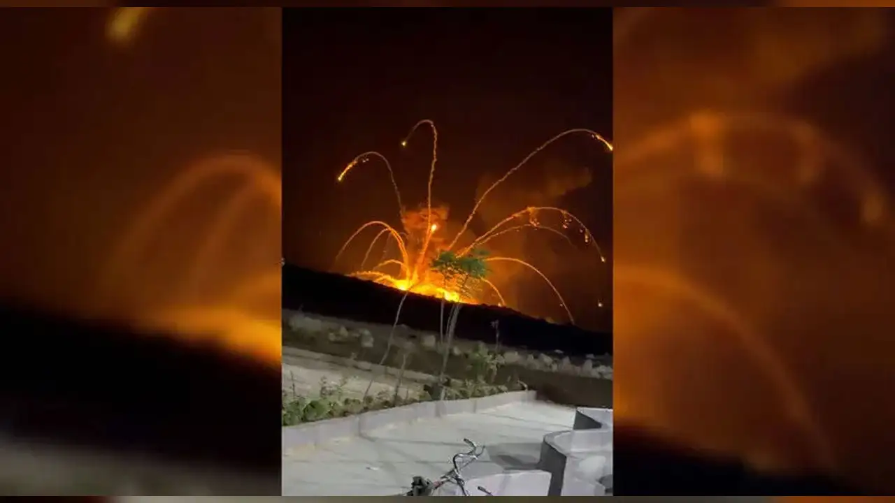 Halep'te askeri bölgede şiddetli patlama