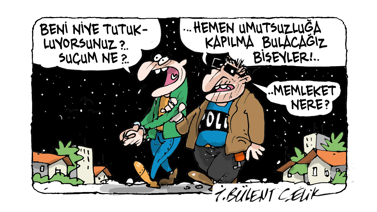 İ. Bülent Çelik'in 22 Eylül 2026 tarihli karikatürü
