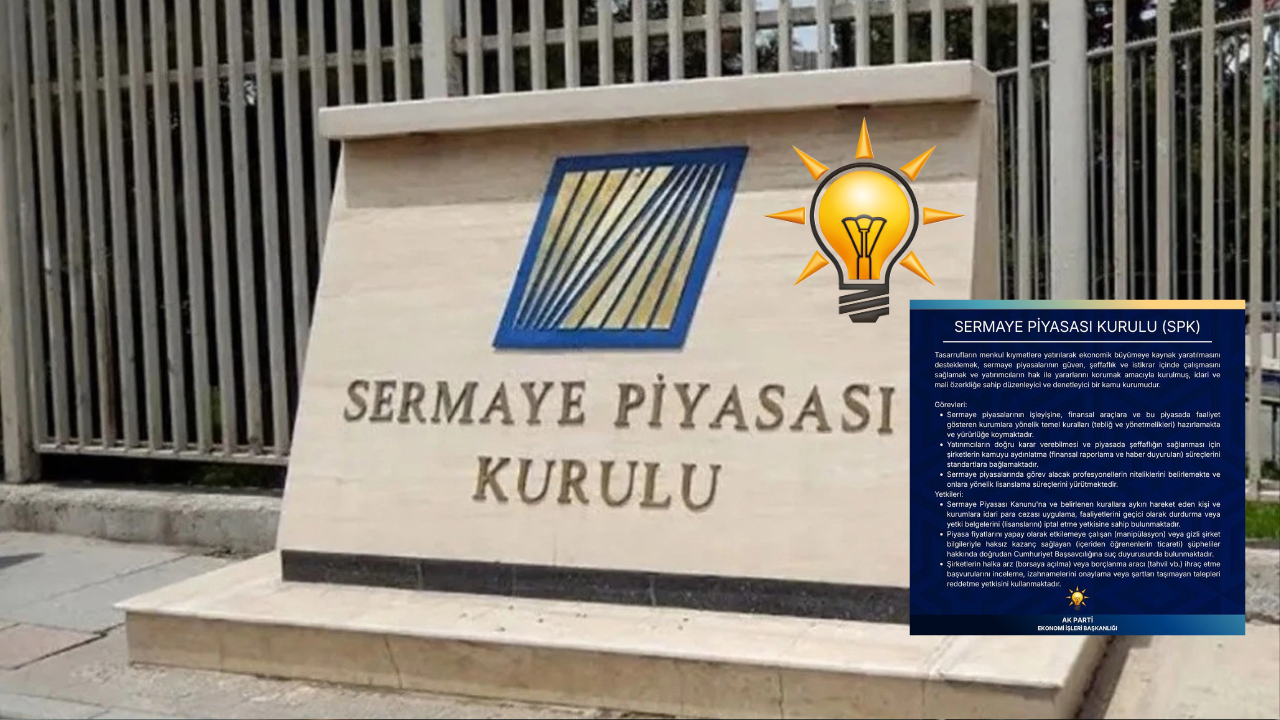 Fon krizinde AK Parti'den dikkat çeken hamle: SPK'ya görevlerini hatırlattı