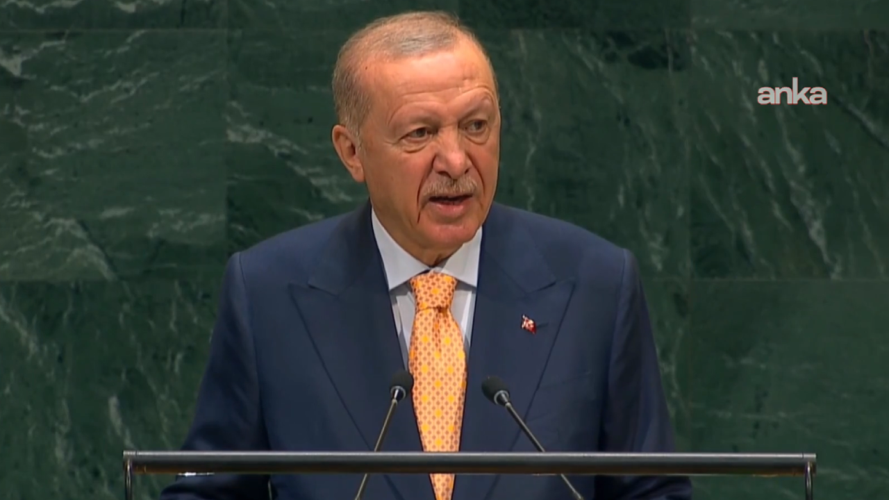 Erdoğan, BM Genel Kurulu'nda konuşuyor
