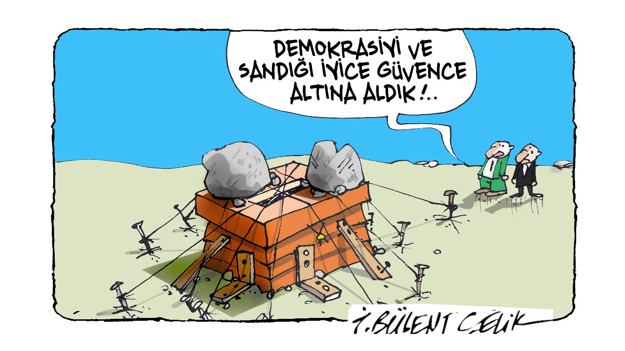 İ. Bülent Çelik'in 24 Eylül 2026 tarihli karikatürü