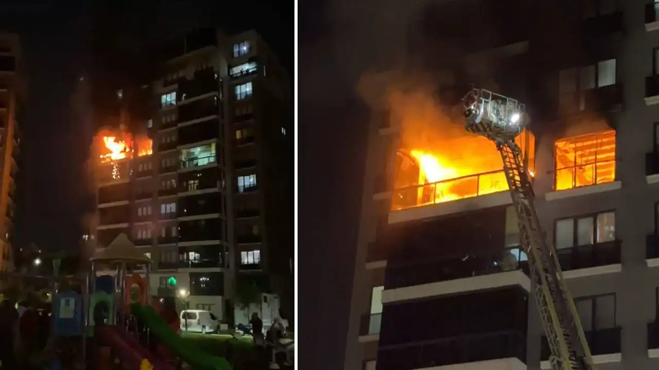 10 katlı binada yangın: 19 kişiyi hastanelik eden yangının nasıl çıktığı belli oldu