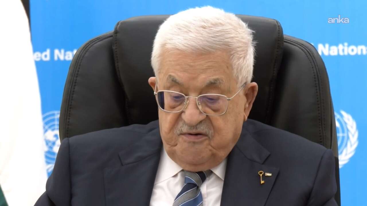 Mahmud Abbas'tan ABD'ye vize tepkisi: Video mesajla hitap etti