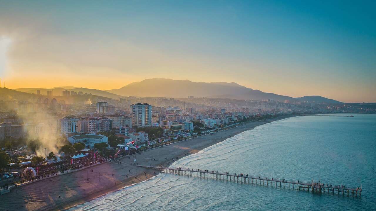 Görenler ABD'de bir yer sanıyor oysa burası Samsun'da