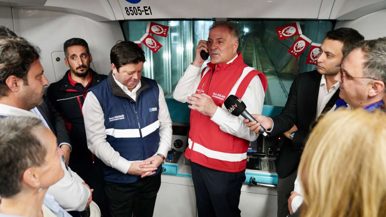 Aslan: Ümraniye-Ataşehir-Göztepe arasında ulaşım 21 dakika olacak