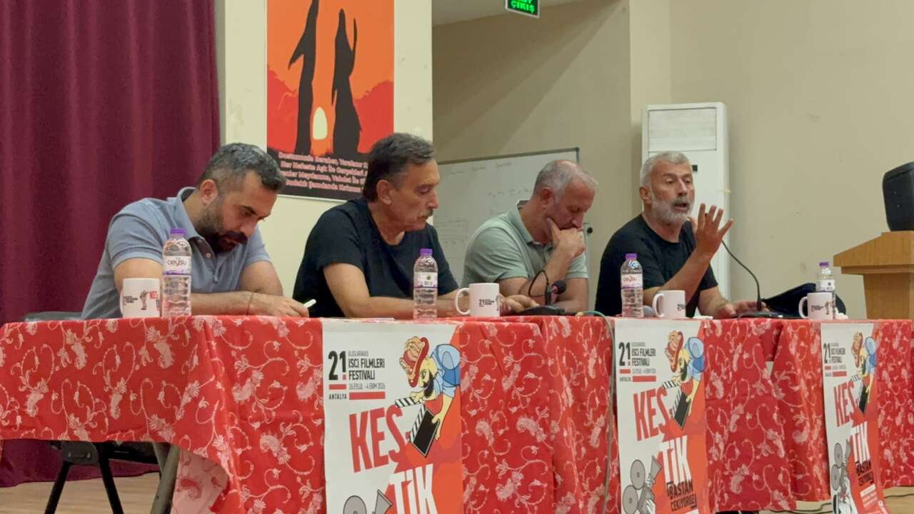 İFF Antalya'da 'İşçi Sınıfı Hareketinin Yeni Doğrultusu' paneli