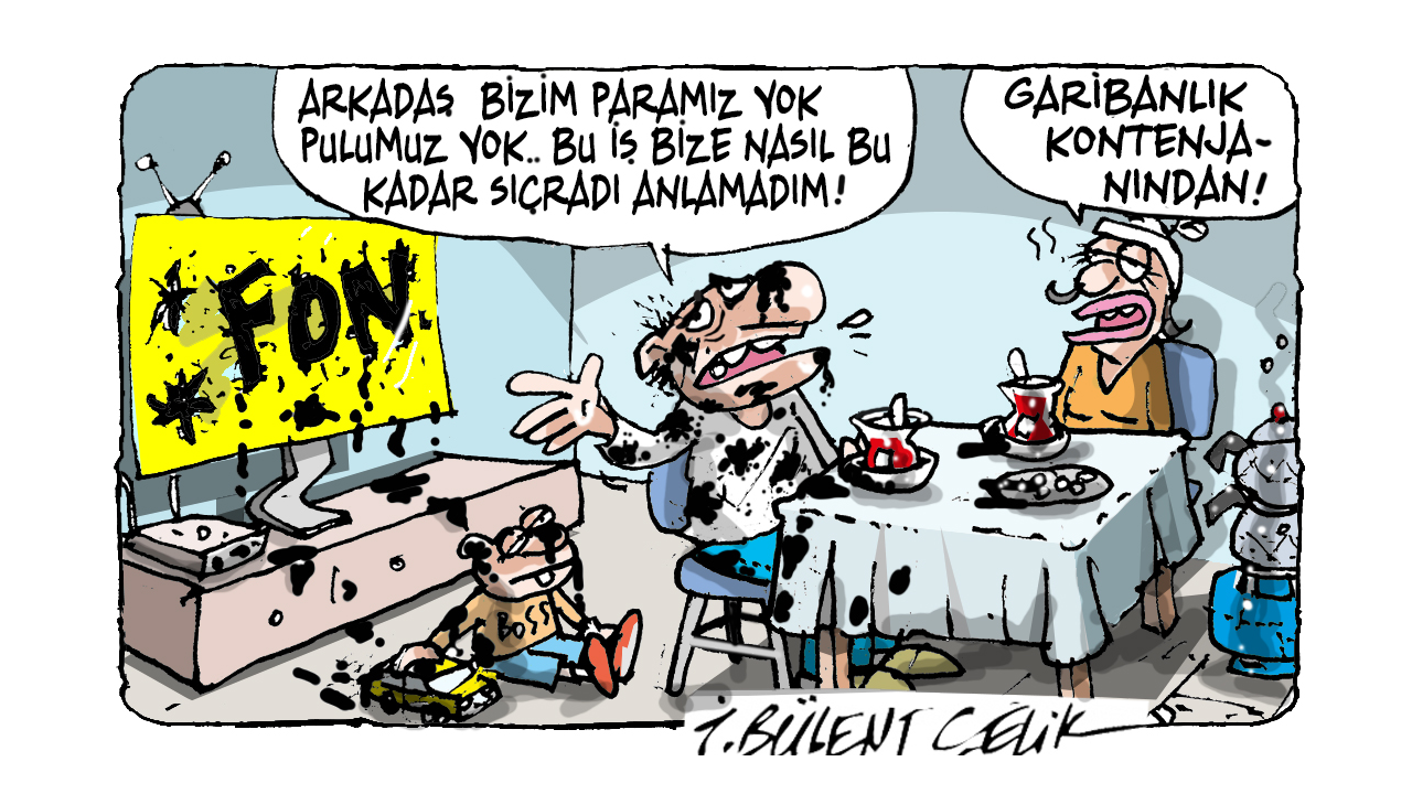 İ. Bülent Çelik'in 29 Eylül 2026 tarihli karikatürü